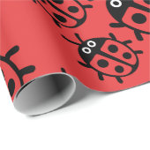 Ladybird en lieveheersbeestje cadeaupapier (Rol Hoek)