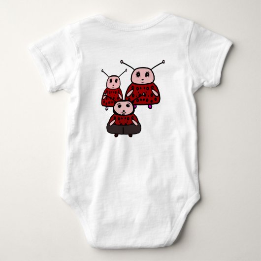 Ladybird Familie Romper (Achterkant)