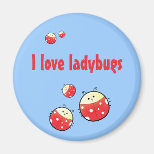 Ladybird Family Magneet