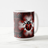 Ladybird Fractal Art Design, Koffiemok (Voorkant rechts)