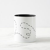 Ladybird Heart Pattern Combo Mok, 325 ml Mok (Midden)