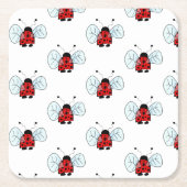 Ladybird Kartonnen Onderzetters (Voorkant)