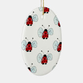 Ladybird Keramisch Ornament (Rechts)