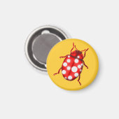 Ladybird Lady Bug Gardening Gifts Magneet (Voorkant / Achterkant)