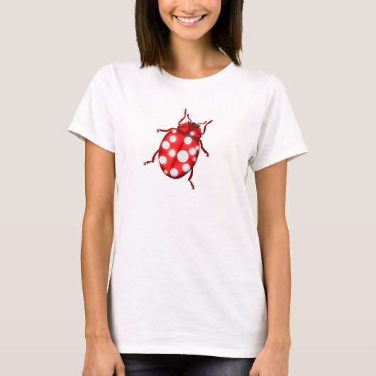 Ladybird Lady Bug Gardening Gifts T-shirt (Voorkant)