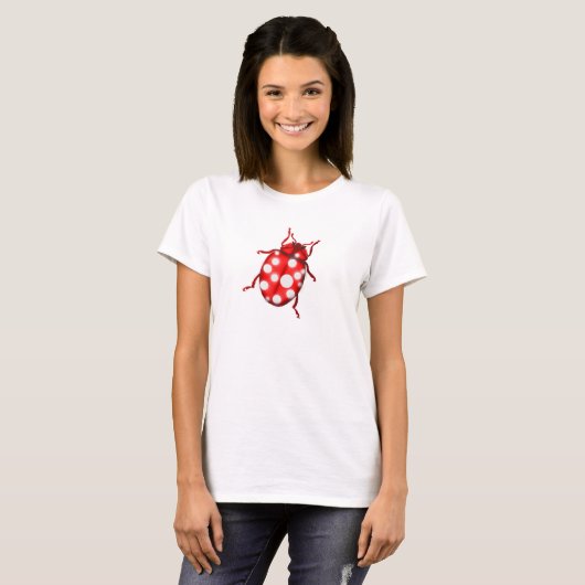 Ladybird Lady Bug Gardening Gifts T-shirt (Voorkant volledig)