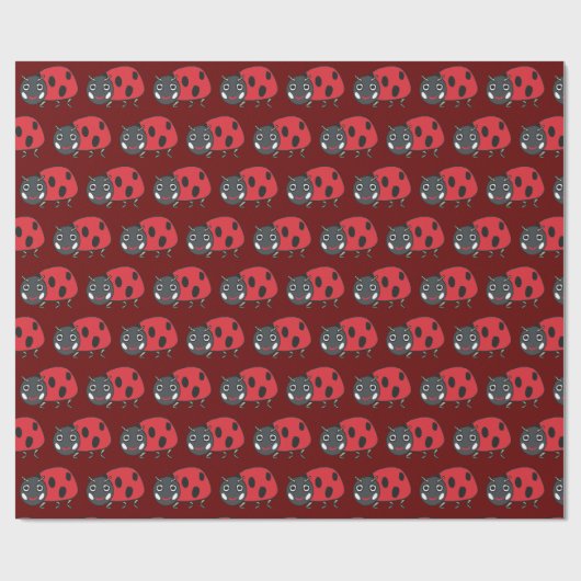 Ladybird Ladybug Cadeaupapier (Vlak)