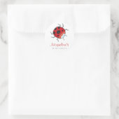 Ladybird / Ladybug Gift Party Favorieten Label Sti (Tas)