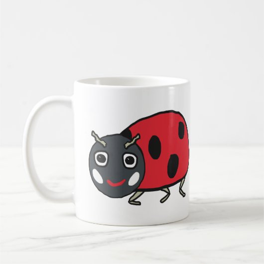 Ladybird Ladybug Koffiemok (Links)