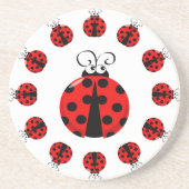 Ladybird/Ladybug Onderzetter (Voorkant)