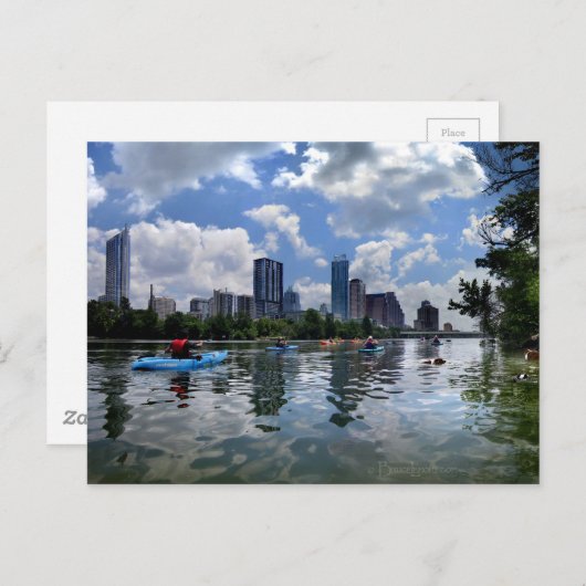Ladybird Lake Kayaks and Dog Park - Austin, Texas Briefkaart (Voorkant / Achterkant)