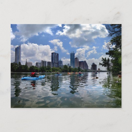 Ladybird Lake Kayaks and Dog Park - Austin, Texas Briefkaart (Voorkant)