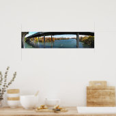 Ladybird Lake Rowers - Austin Texas Skyline Poster (Keuken)