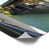 Ladybird Lake Rowers - Austin Texas Skyline Poster (Hoek)