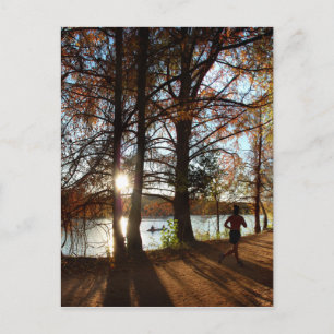 Ladybird Lake Running Trail - Austin, Texas Briefkaart