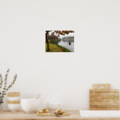 Ladybird Lake Vist - Austin Texas Poster (Keuken)