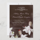 Ladybird Love Wedding Invitation Kaart (Achterkant)