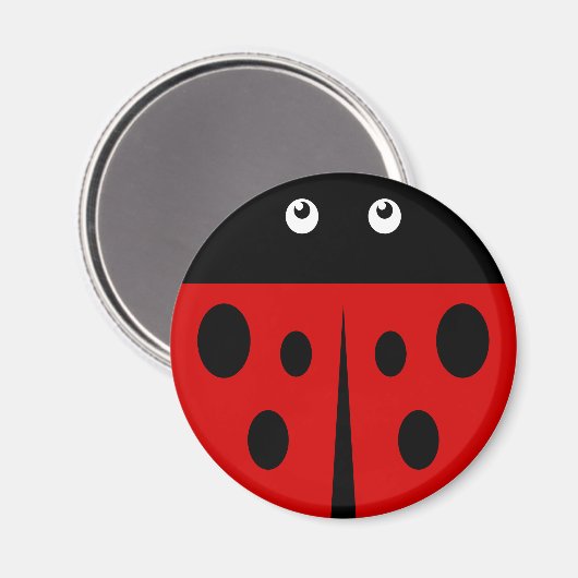 Ladybird Magneet (Voorkant / Achterkant)
