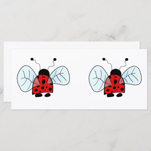 Ladybird Menu (Voorkant / Achterkant)