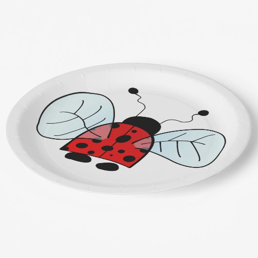 Ladybird Papieren Bordje (Gekanteld)