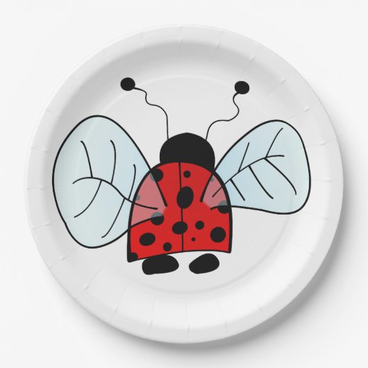 Ladybird Papieren Bordje (Voorkant)