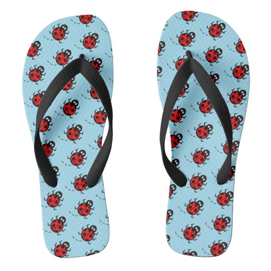 Ladybird Pattern Teenslippers (Voetbed)