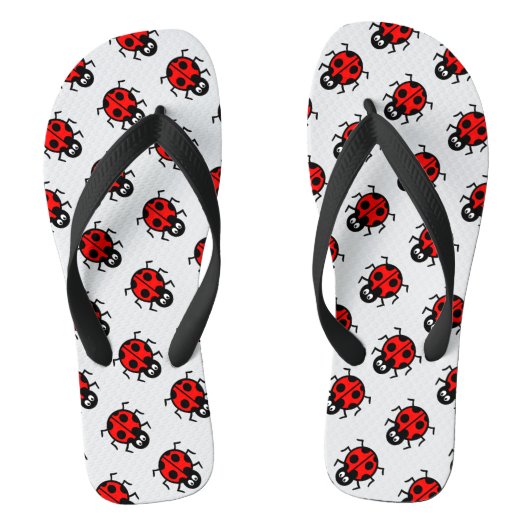 Ladybird Pattern Teenslippers (Voetbed)