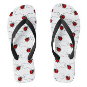 Ladybird Pattern Teenslippers (Voetbed)
