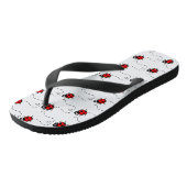 Ladybird Pattern Teenslippers (Schuin)