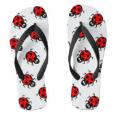 Ladybird Pattern Teenslippers (Voetbed)