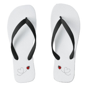 Ladybird Pattern Teenslippers