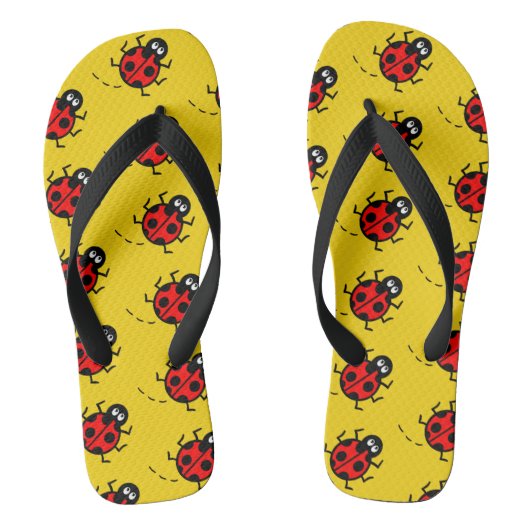 Ladybird Pattern Teenslippers (Voetbed)