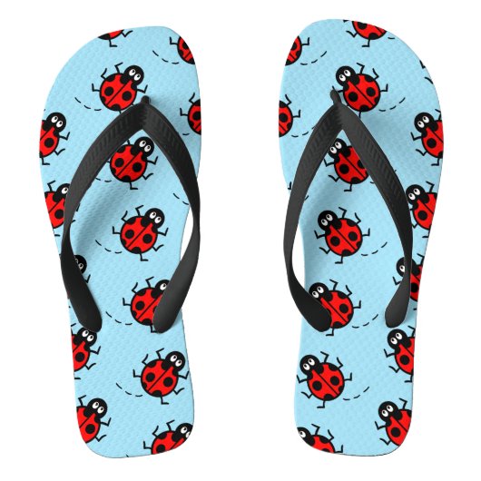 Ladybird Pattern Teenslippers (Voetbed)