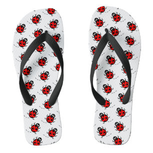 Ladybird Pattern Teenslippers