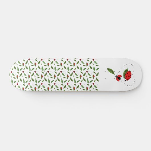 Ladybird Pattern Tekening Persoonlijk Skateboard (Horizontaal)