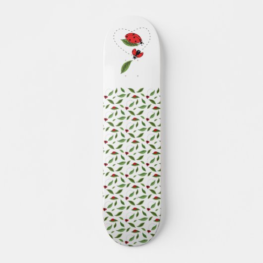 Ladybird Pattern Tekening Persoonlijk Skateboard (Voorkant)