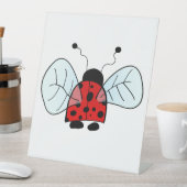 Ladybird Reclamebord Met Voetstuk (Insitu)