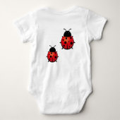 Ladybird Romper (Achterkant)