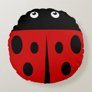Ladybird Rond Kussen