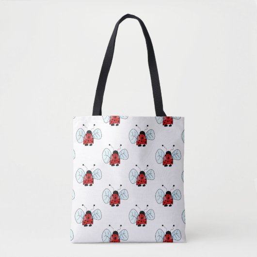 Ladybird Tote Bag (Voorkant)