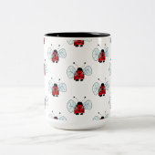 Ladybird Tweekleurige Koffiemok (Center)