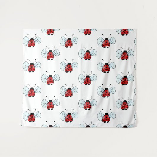 Ladybird Wandkleed (Voorkant (horizontaal))