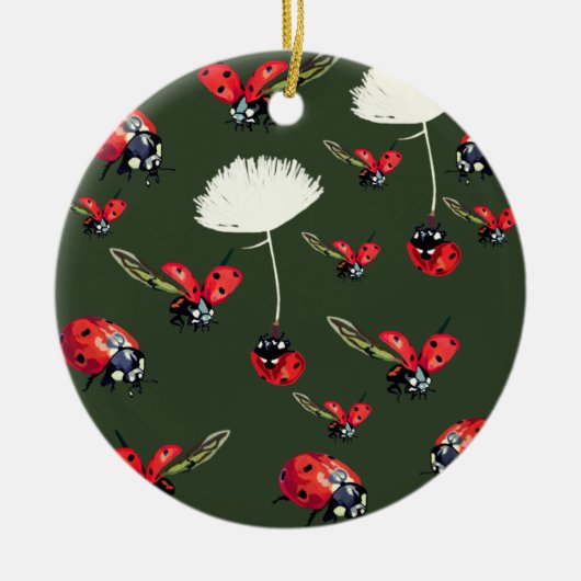 Ladybirds Circle Ornament (Voorkant)
