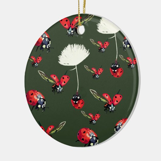 Ladybirds Circle Ornament (Links)