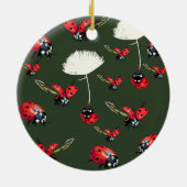 Ladybirds Circle Ornament (Achterkant)