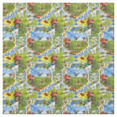 LADYBIRDS EN BUTTERFLIES STOF (Swatch)