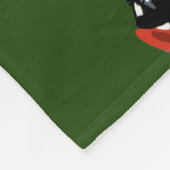 Ladybirds, Fleece Deken Rood Ladybug Illustratie (Hoek)