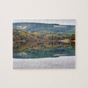 Ladybower Reservoir in Derbyshire souvenir foto Legpuzzel
