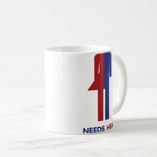 Ladyboy Needs Head Koffiemok (Voorkant rechts)