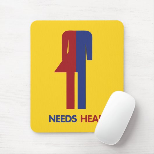 Ladyboy Needs Head Muismat (Met muis)